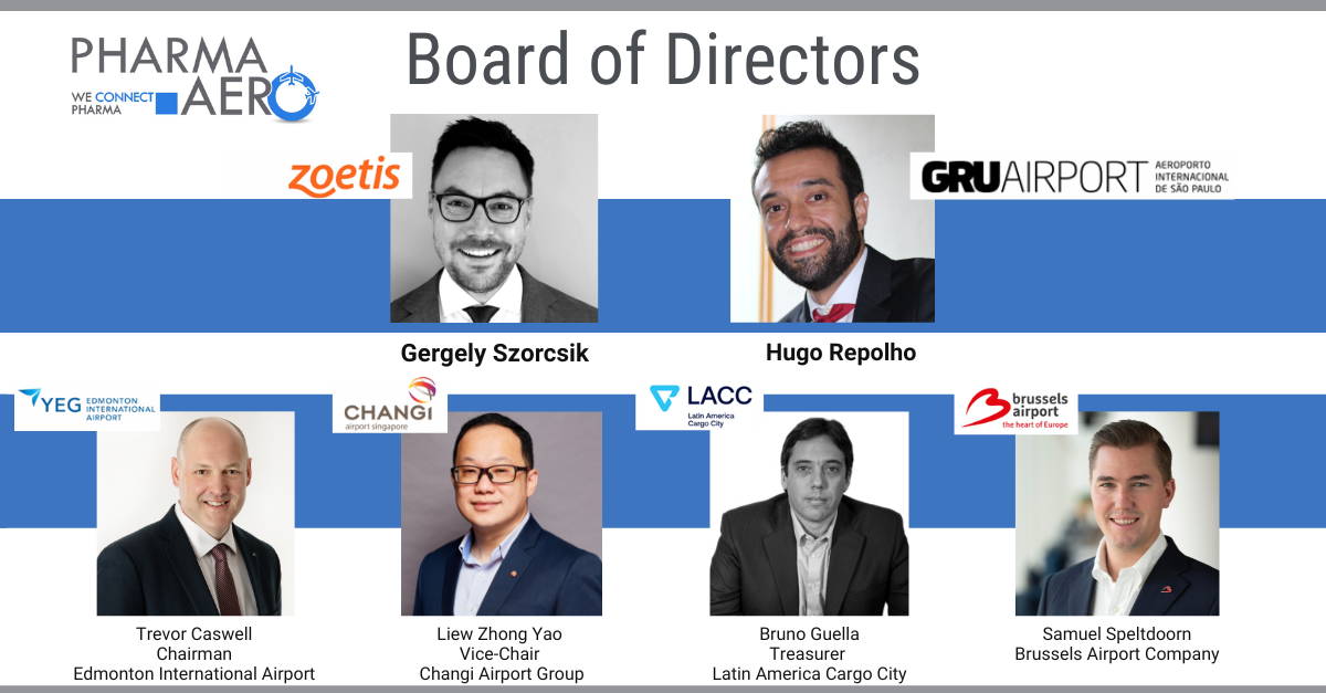 Zoetis and GRU Airport, elected to the Pharma.Aero Board of Directors 